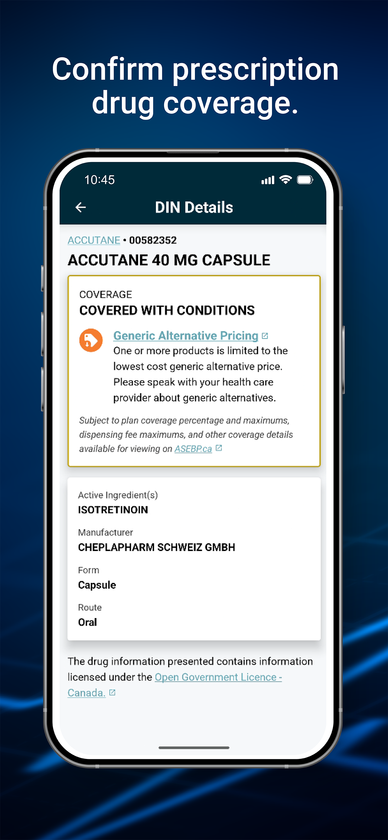 My ASEBP screenshot 5