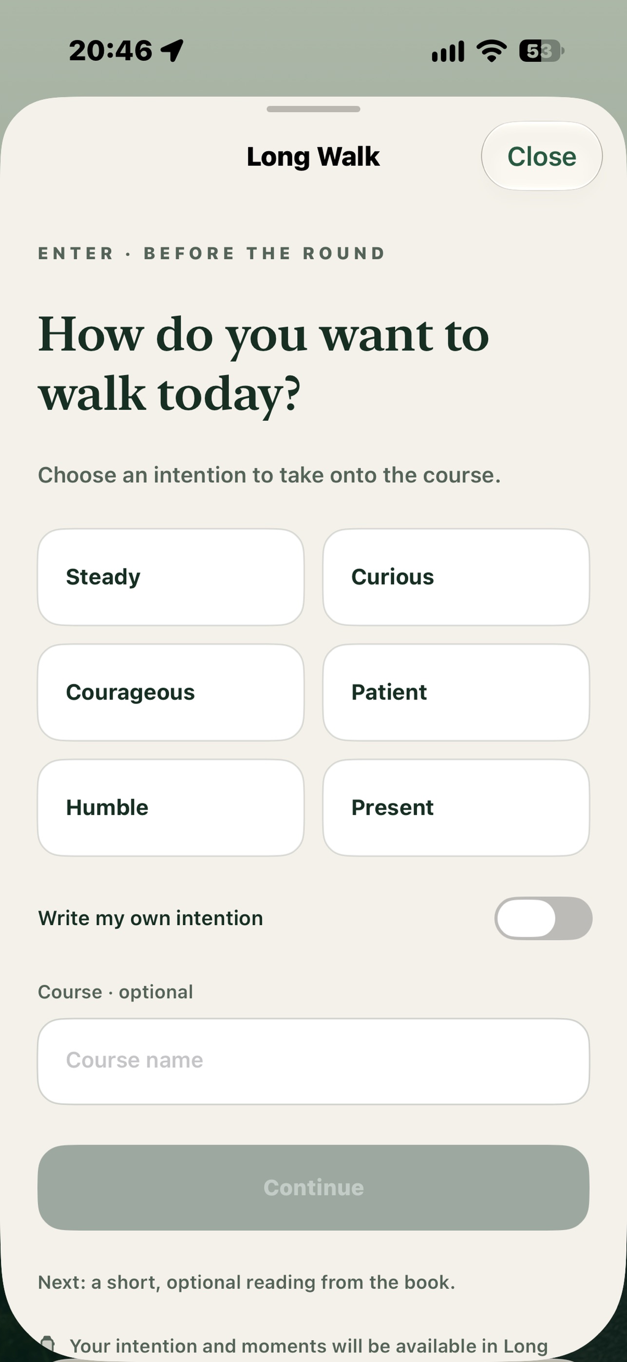 Screenshot 3 of Golf and the Long Walk