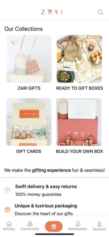Zari Gifts screenshot