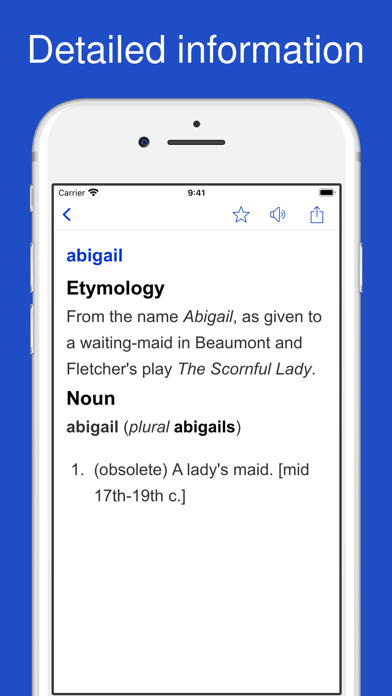 Screenshot #2 pour Dictionary of Difficult Words