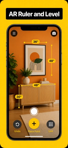 Tape Measure : Ruler & Level Screenshot 2 of 8