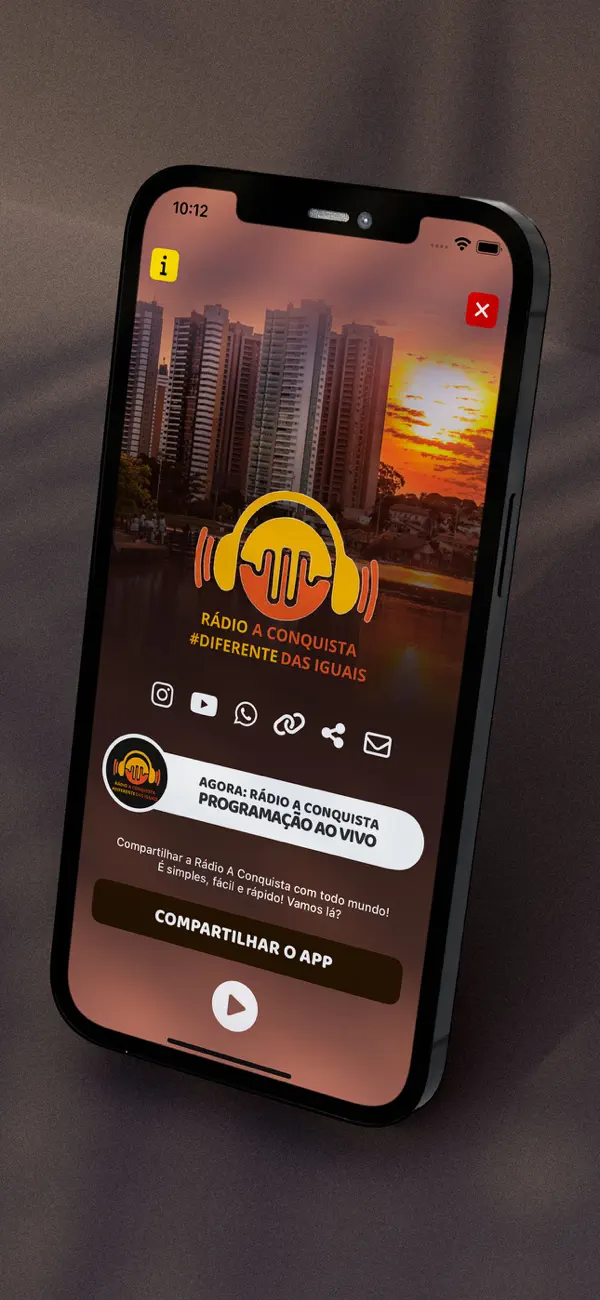 Screenshot #1 pour Rádio A Conquista