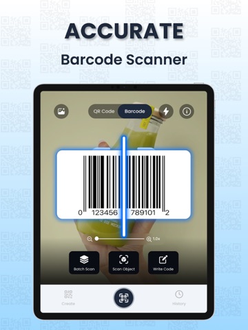 QR Code Reader—Barcode Scanner iPad screenshot