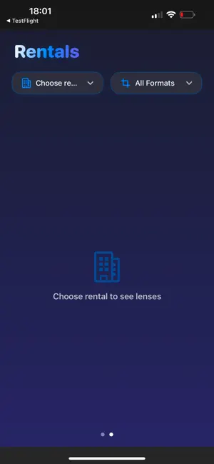 LensDataBase screenshot 3
