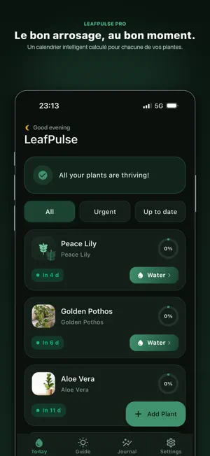 LeafPulse: Arrosage Plantes screenshot 1