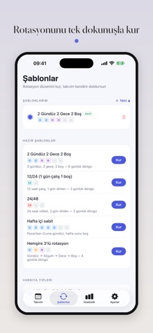 Vardiya: Nöbet Takvimi screenshot