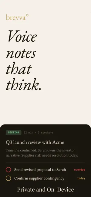 brevva notes screenshot 1