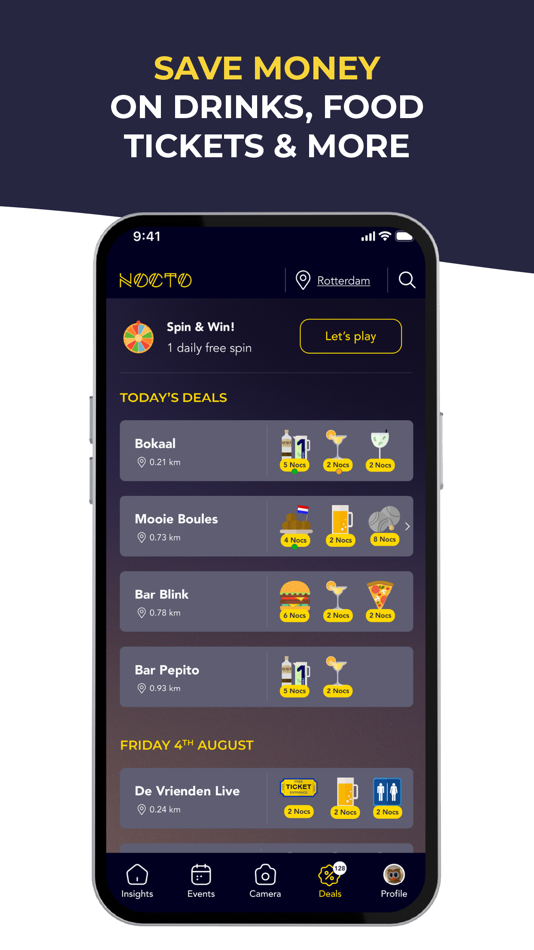 #4. Nocto - Party, events & prizes (iOS) 由: Nocto International B.V.