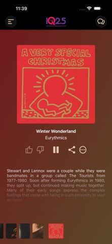 102.5 the Q screenshot