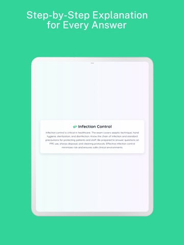RMA Prep: Medical Assistant iPad screenshot
