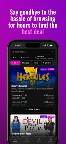 Theatre Ninja: Theatre Tickets screenshot