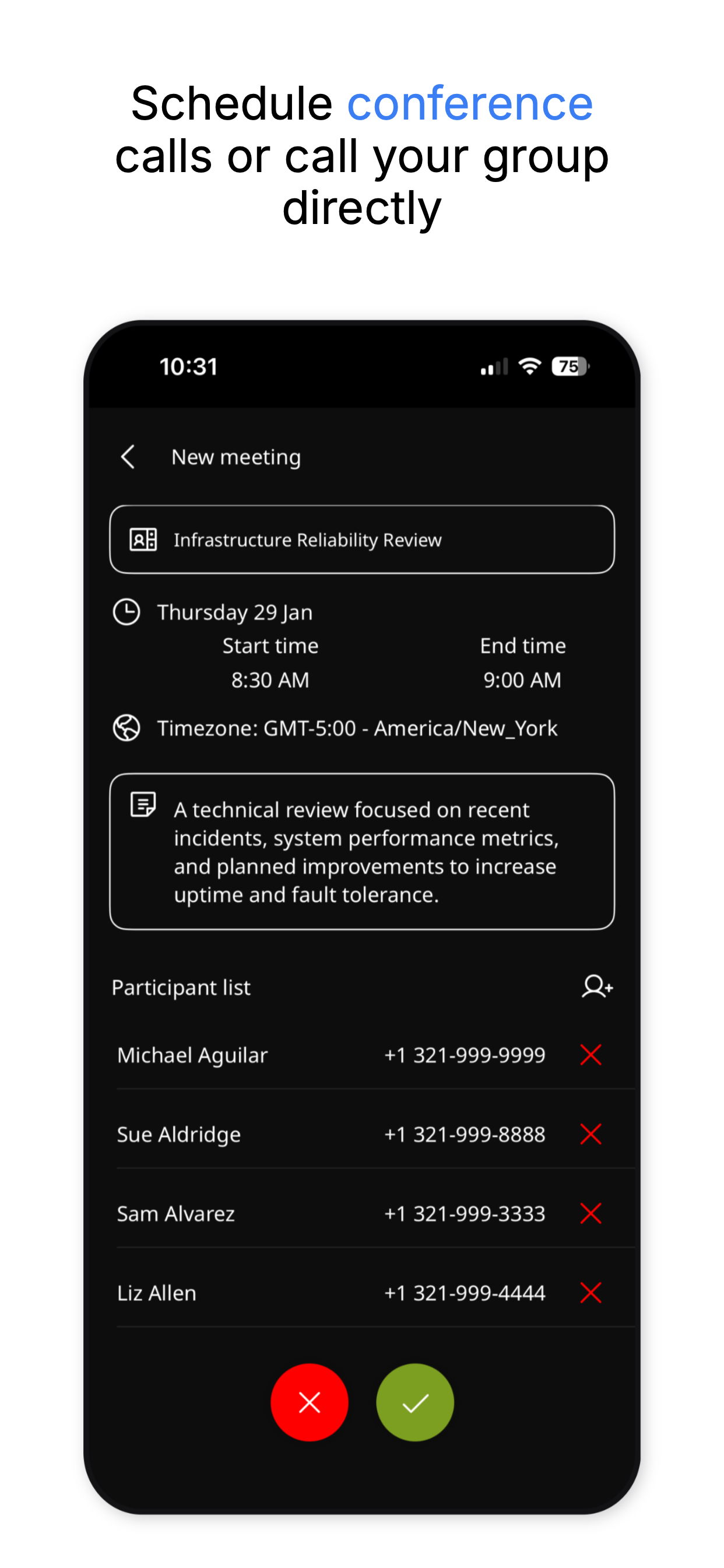 Quanta • Enterprise Comms