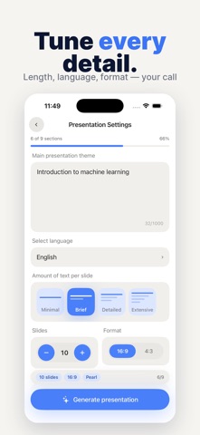 Slide Maker by GammaAI Screenshot 3 of 5