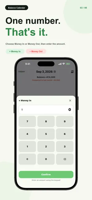 Balance Calendar screenshot 3