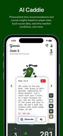 Gimmie: The AI Golf Caddie screenshot
