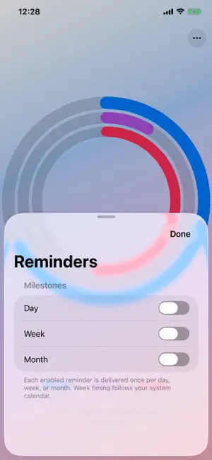 TimeProgress: Life in Rings screenshot 2