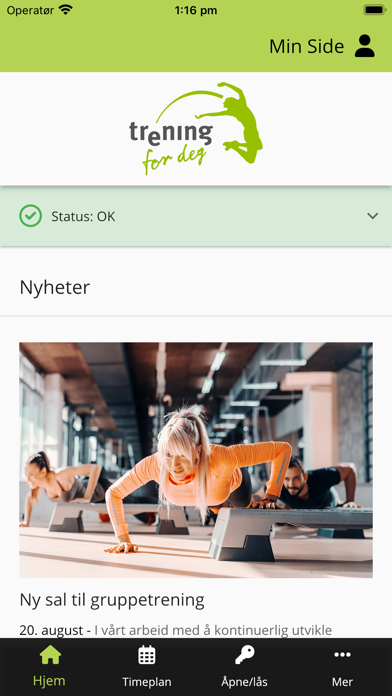 Trening for deg Screenshot