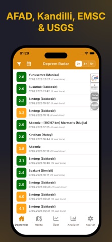 Deprem Radar - Anlık Bildirim screenshot