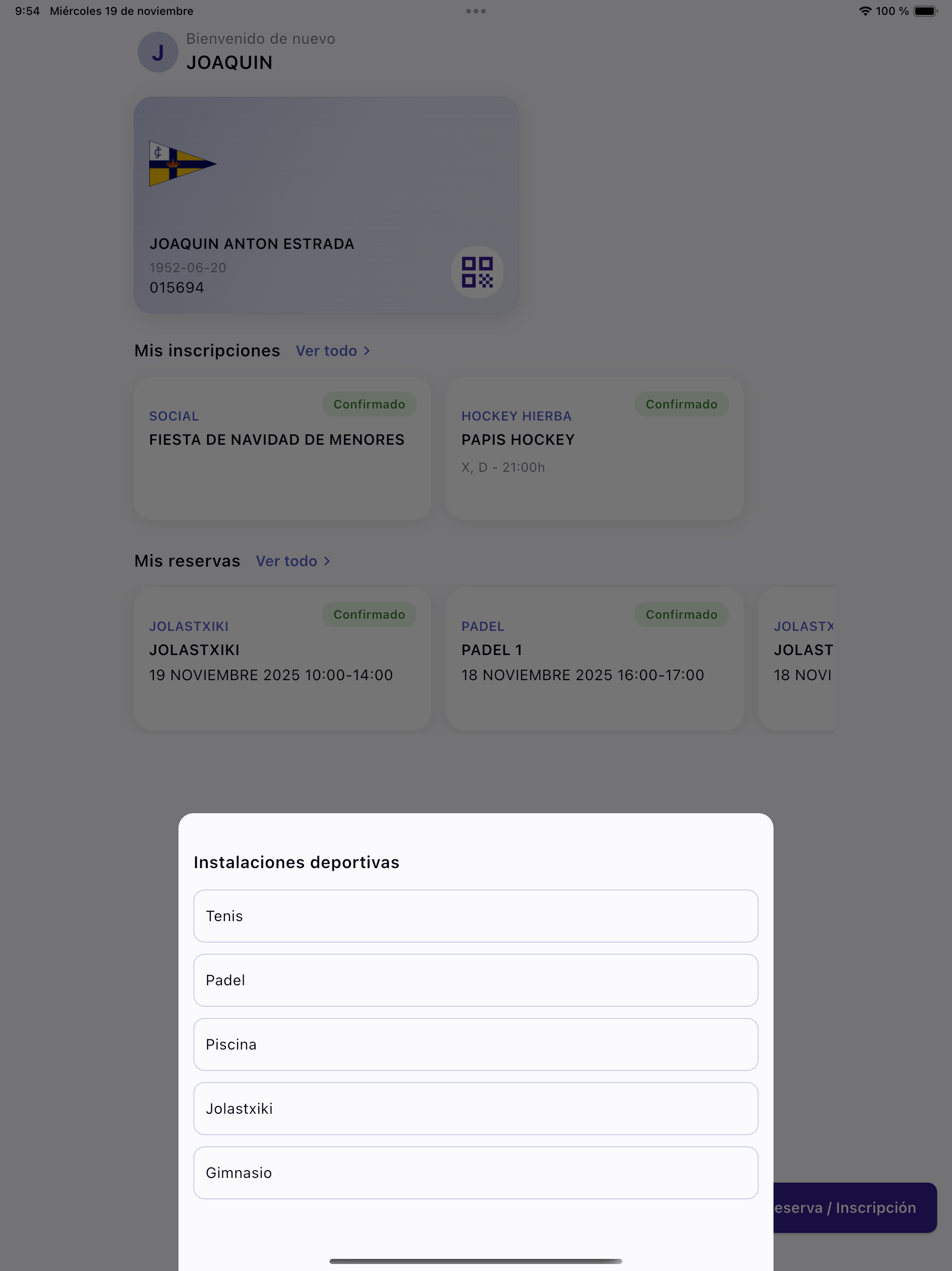 Real Club Jolaseta App screenshot 8