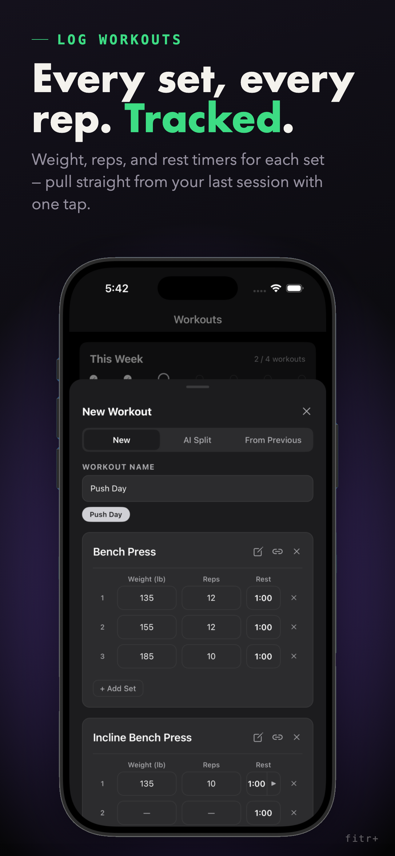 fitr+ screenshot 2