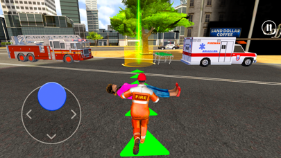 Fire Truck Rescue Sim Games Screenshot