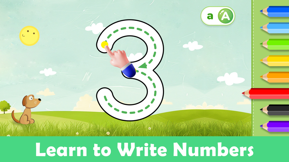 #2. ABC Alphabet Learn & Draw (iOS) By: Farida Afrose