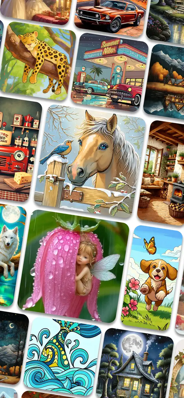 Classic Scene Color by Number screenshot 1