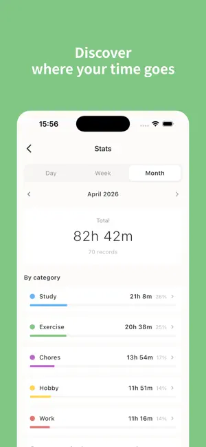Kiroku - Time Log screenshot 4