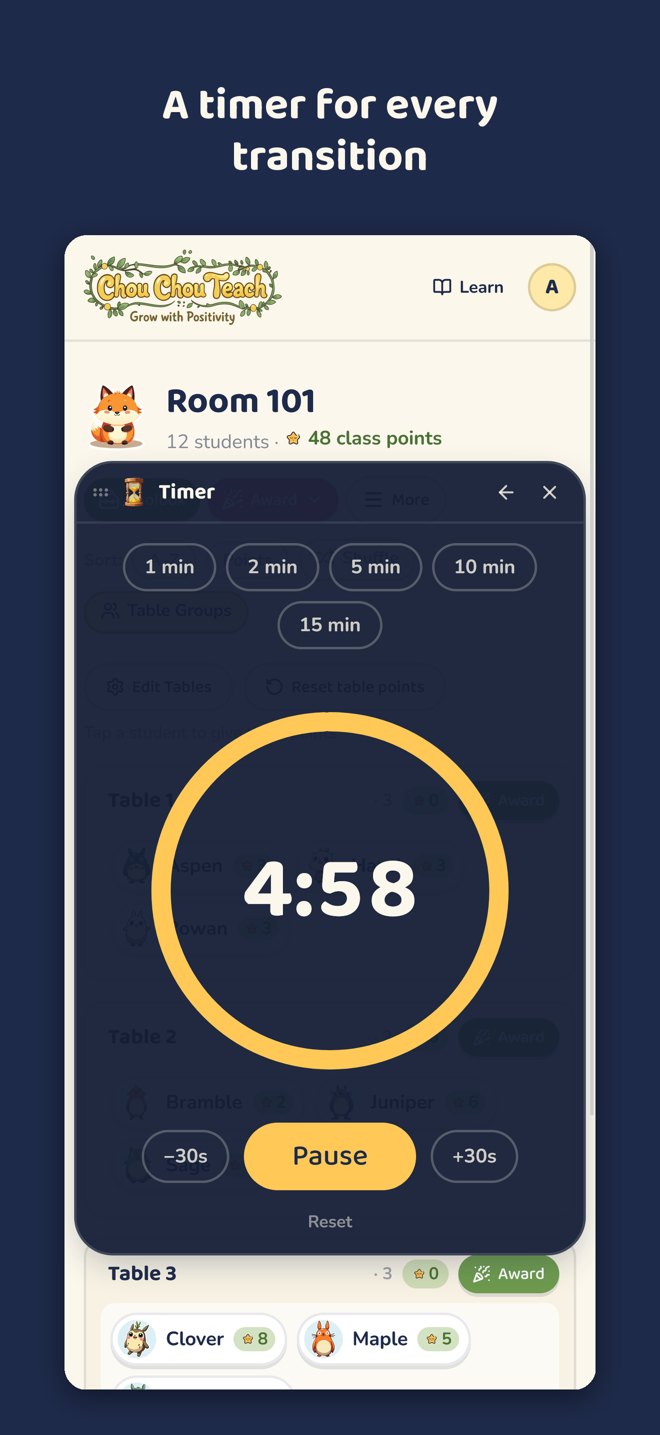 Chou Chou Teach: Class Points screenshot 4
