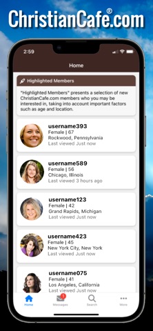 ChristianCafe.com - Dating screenshot