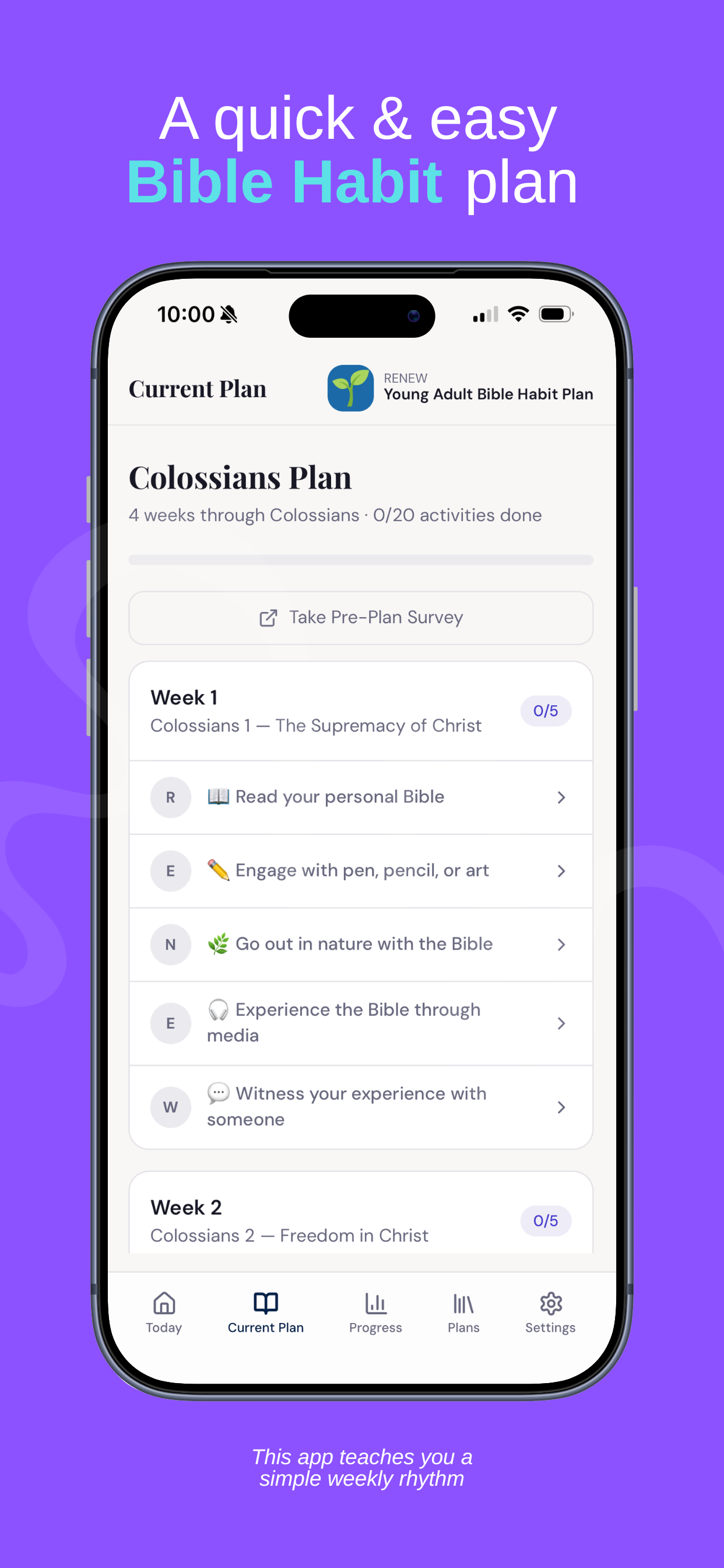RENEW Young Adults screenshot 3