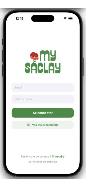 MySaclay screenshot 1