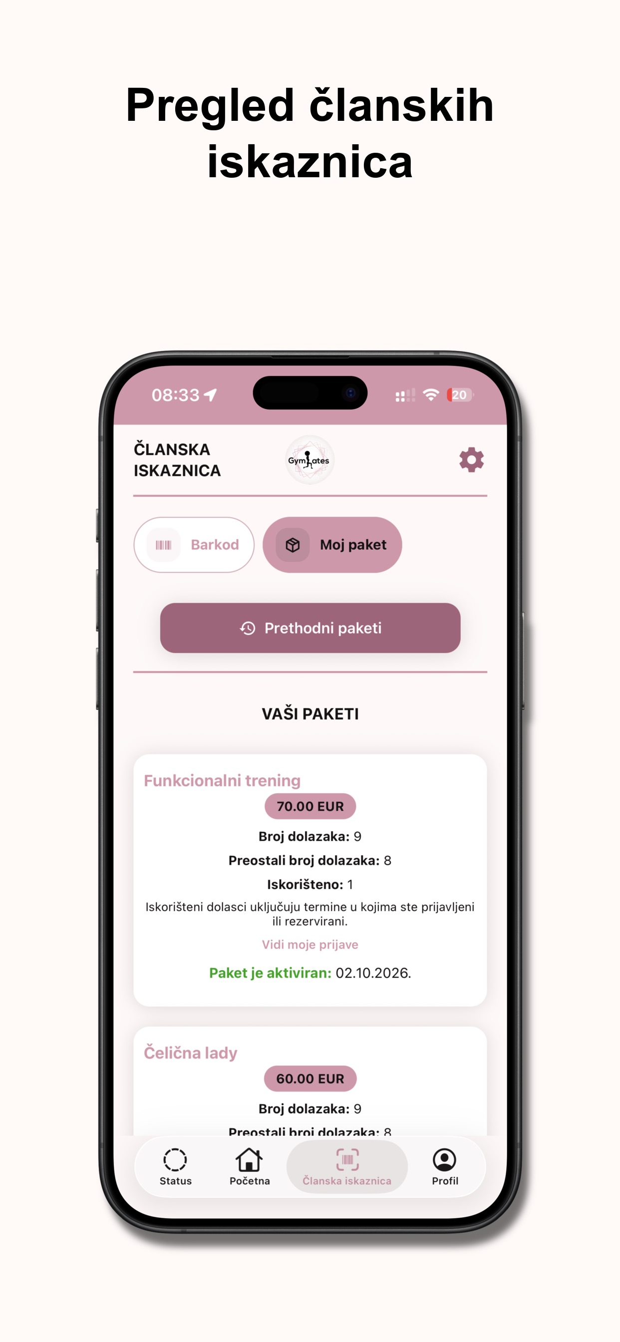 Screenshot 5 of Fitness studio Gymlates