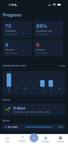 Onward: Tasks and Events Screenshot 6 of 10
