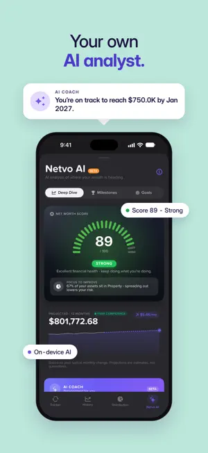 Net Worth Tracker - Netvo screenshot 2