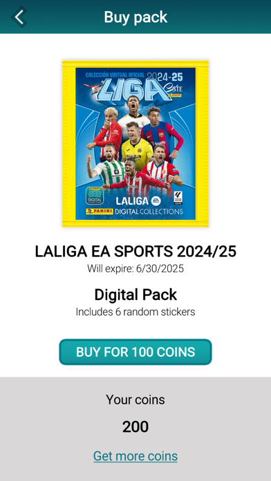 Panini Digital Collections Screenshot