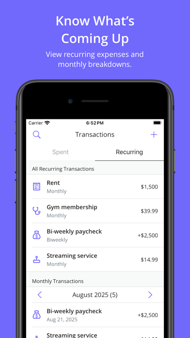 Budgitify: Smarter Spending Screenshot 5 of 6