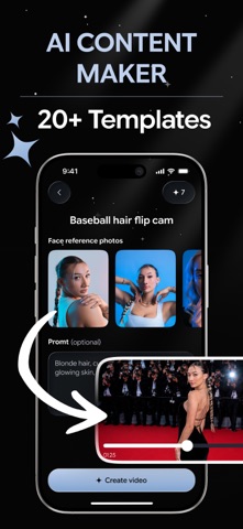 Viora AI: Video & Photo Editor iPhone screenshot