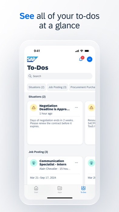 Screenshot #3 pour SAP Mobile Start