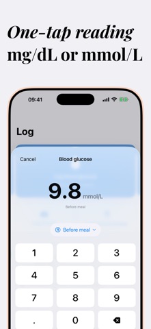 Glucose and Insulin Calculator iPhone screenshot