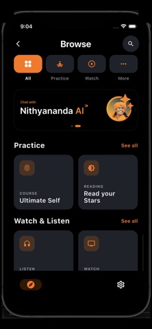 Ask Nithyananda AI screenshot