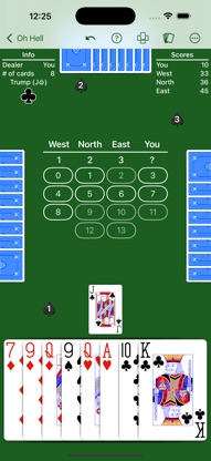 Oh Hell - Expert AI screenshot 3