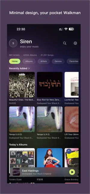 SirenX - Hi-Res Music Player screenshot 1