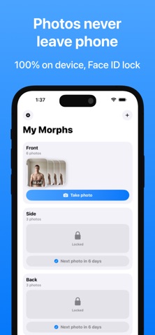 Morph - Progress Photos screenshot