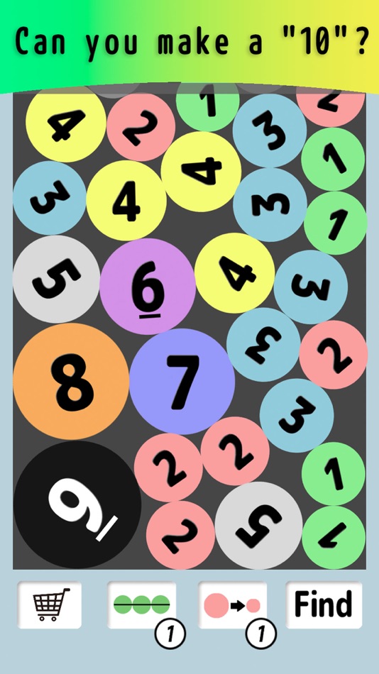 #5. 1234 (connect number) (iOS) 由: Strawberry Gohan