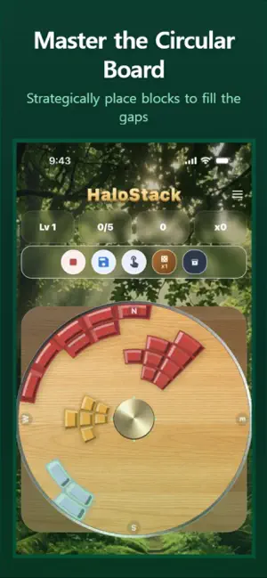 HaloStack: Circular Puzzle screenshot 2