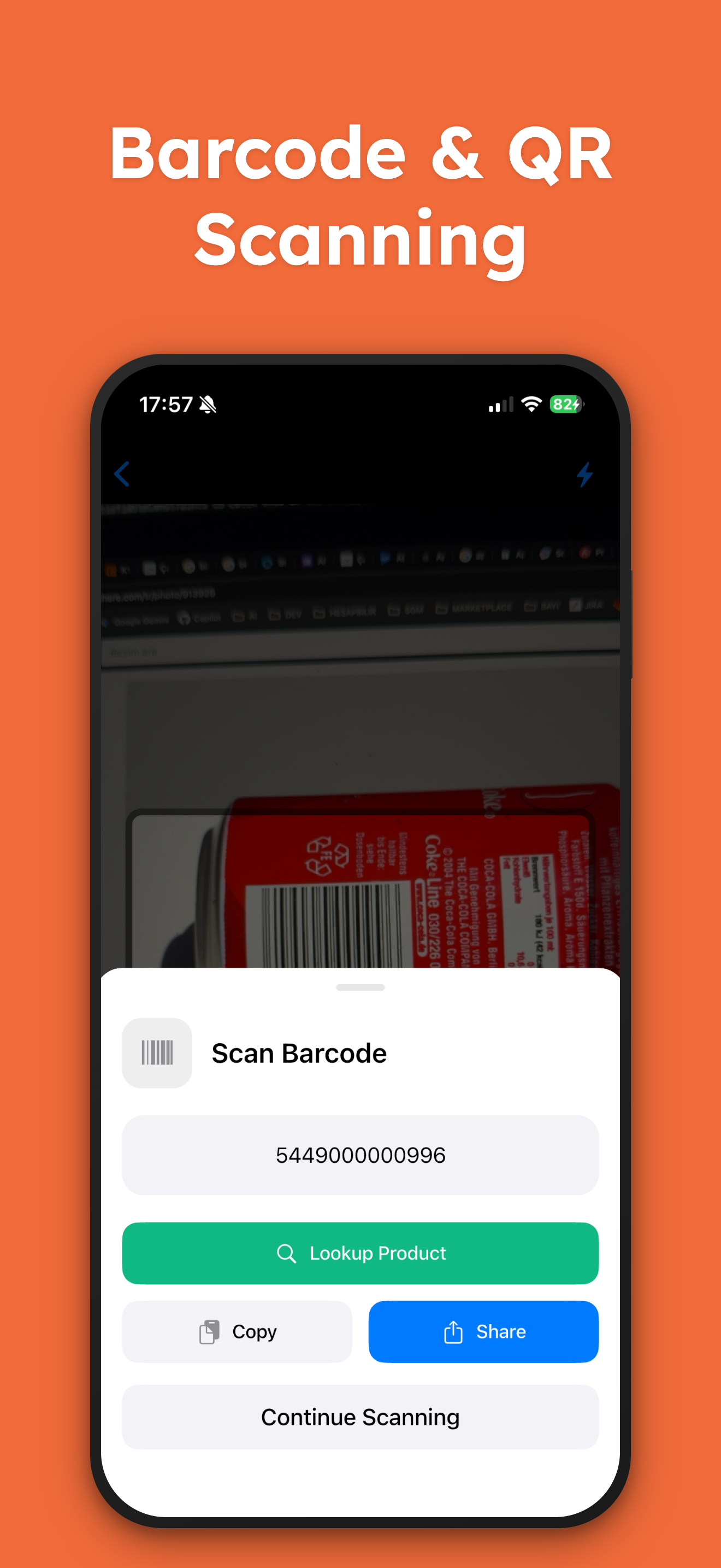 Scanvera: QR & Barcode Scanner