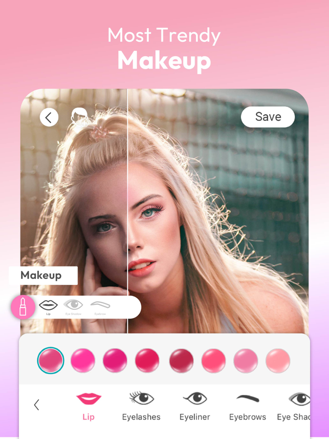 ‎YouCam Makeup: Face Editor Screenshot