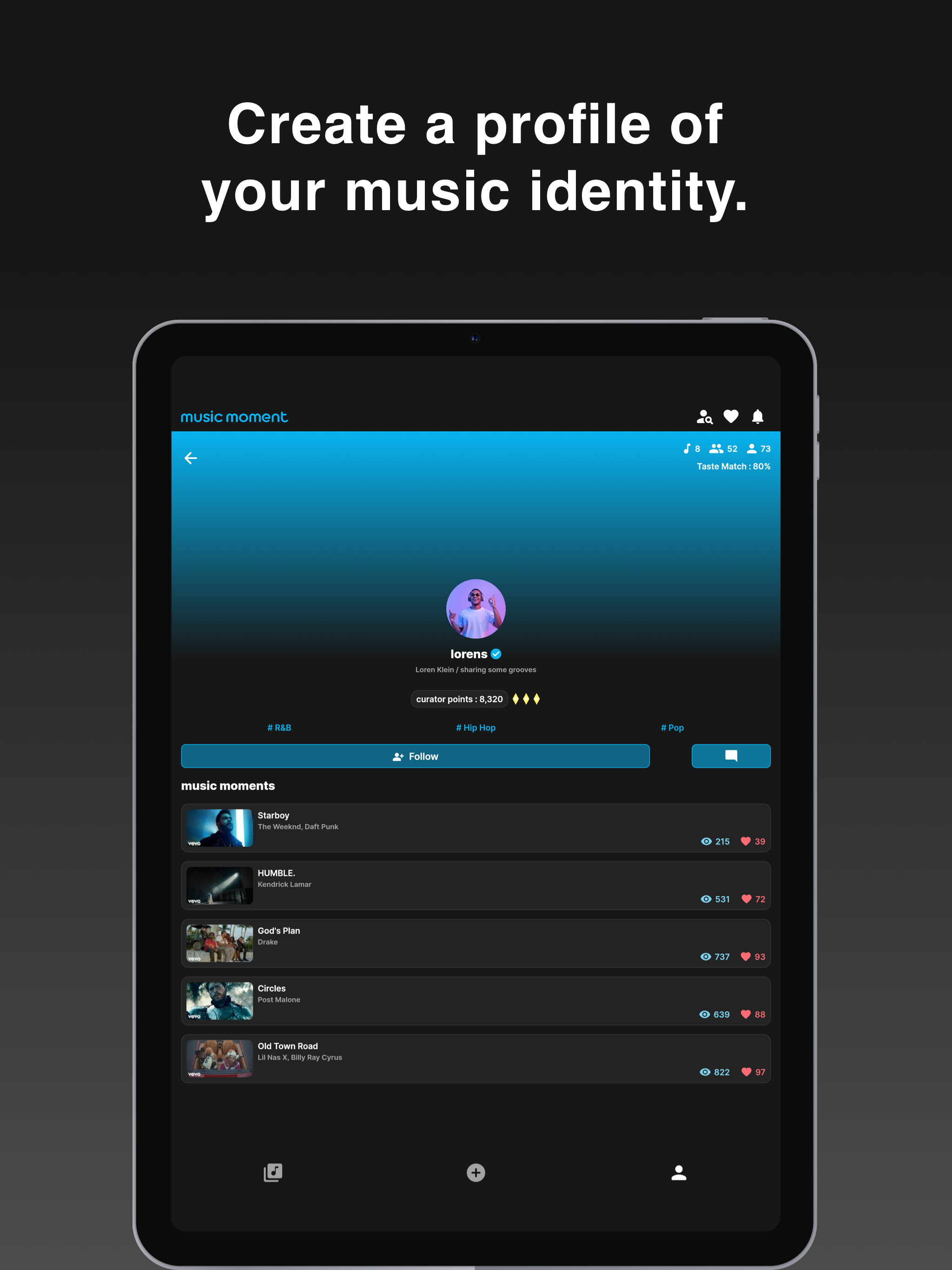 music moment : share music
