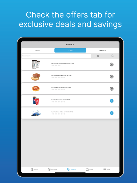 Gordy's Grill & Fill iPad screenshot 3 - Business app